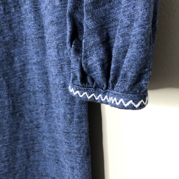 Navy Boden Pom Pom dress adorable! Size 6L - Picture 4 of 7